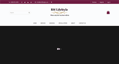 Desktop Screenshot of bmlifestyle.com